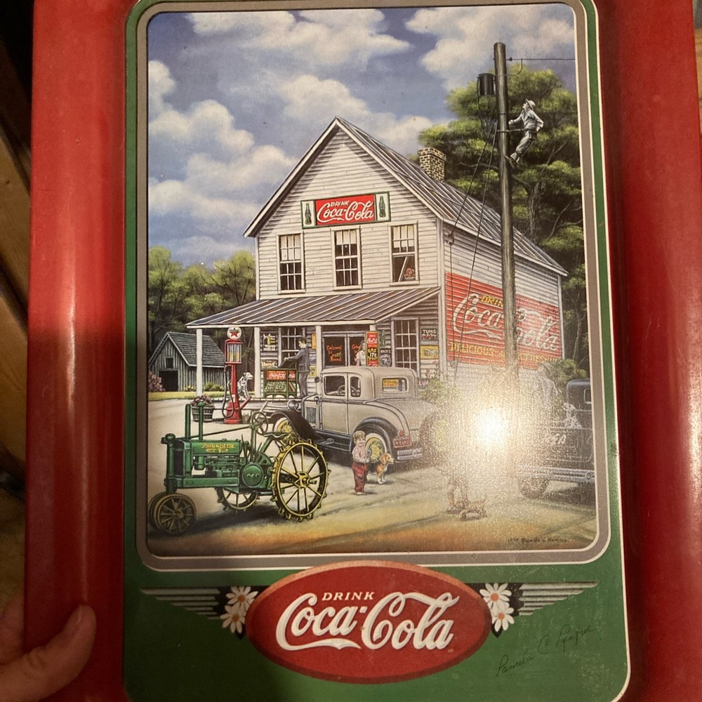 Vintage Metal Tray